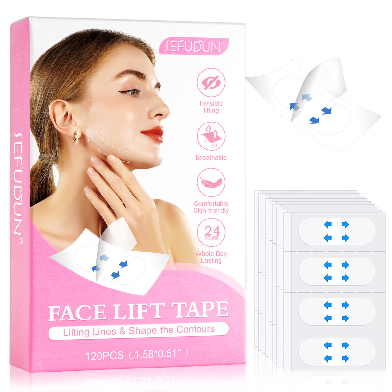 Sefudunクロスボーダー顔v顔貼りつや消しステルスティップあごタイトタイトフィットヒートface paste|undefined