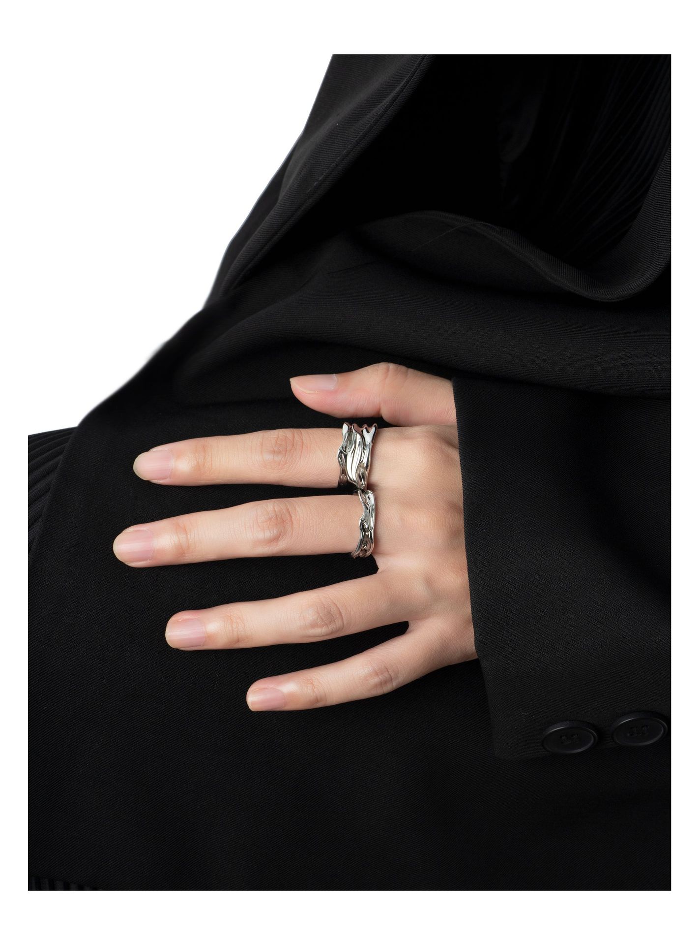 Fashion Geometric Copper Plating Open Ring 1 Piece