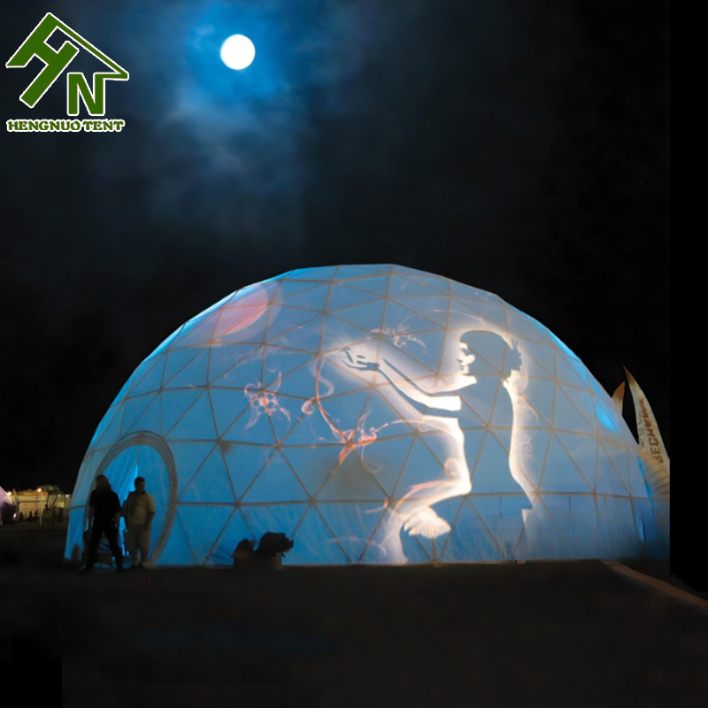 球形帐篷 自带美颜的圆顶活动篷房 最大直径可做50m 广州工厂直销