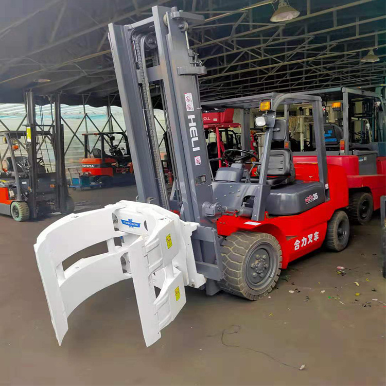 经典型新品合力二手叉车h2000型h35内燃叉车圆纸夹叉车合力抱夹车