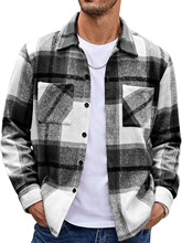 N 43766 Men's Linen Shirt Jacket ����������� ŷ������羳