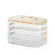 Refrigerator Food Grade Frozen Dumpling Box Household Dumpling Wonton Special Storage Box Kitchen Quick-frozen Sealed Preservation Box