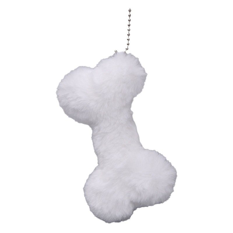 2024 Japanese and Korean Cartoon Plush Doll Cute Bone Plush Doll Bag Pendant Creative Gift