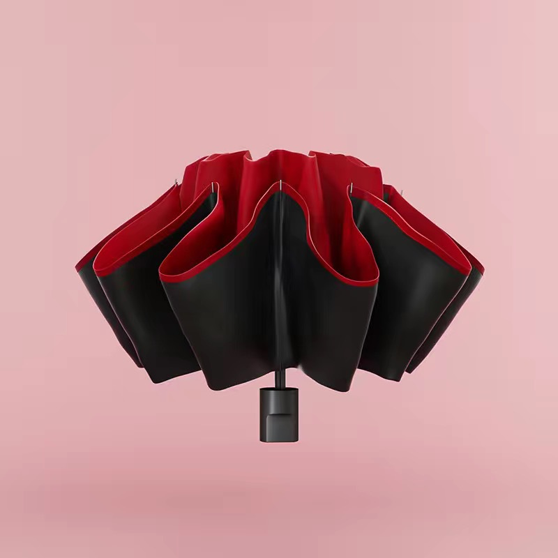 Paraguas personalizados paraguas plegables automáticos grandes para aumentar el refuerzo de paraguas solares para sol y lluvia paraguas al por mayor