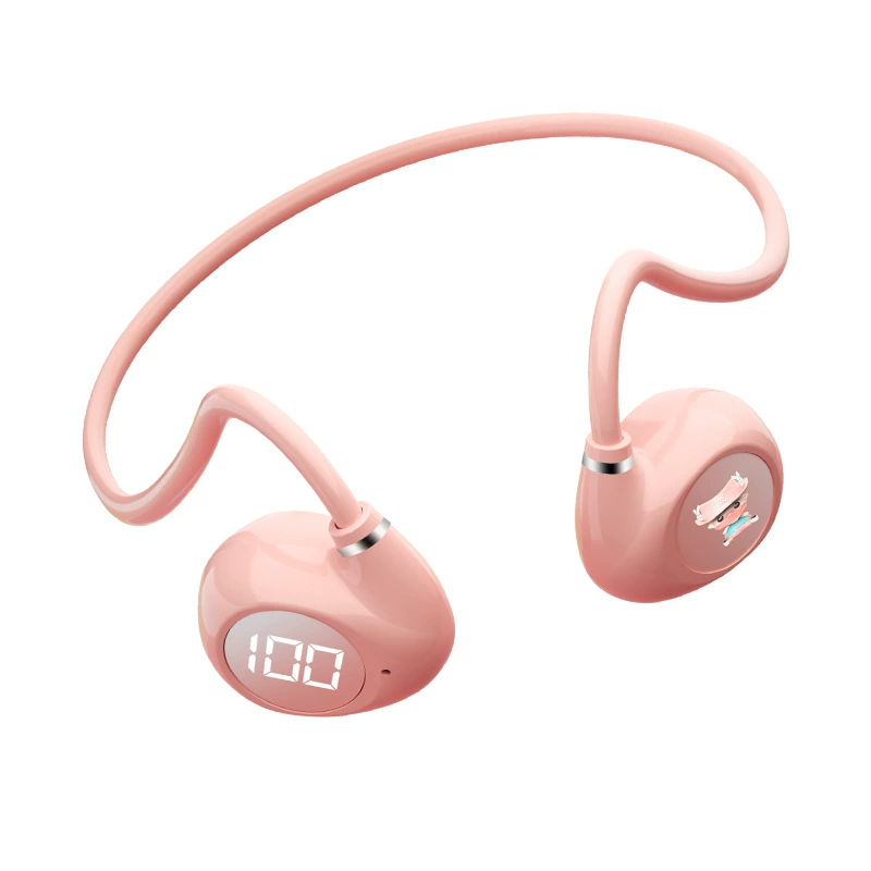 ZHENGQIN V40 Bluetooth наушники, двойное костное звукопроведение, наденныe на голову, влагостойкость, длительная работа для спорта
