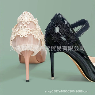 Heel Cover High-heeled Shoes Anti-drop Heel Artifact Bundle Shoelace Anti-drop Trim Strap Fixed Strap Heel Cover Strap Anti-drop Strap