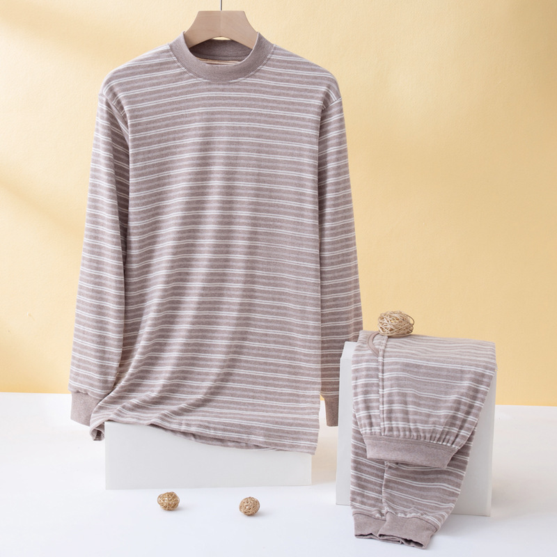 Hombres de caño pantalones de caño algodón, ropa interior caliente para niños de cintura alta, ropa interior de algodón, pantalones de algodón, suéter de algodón