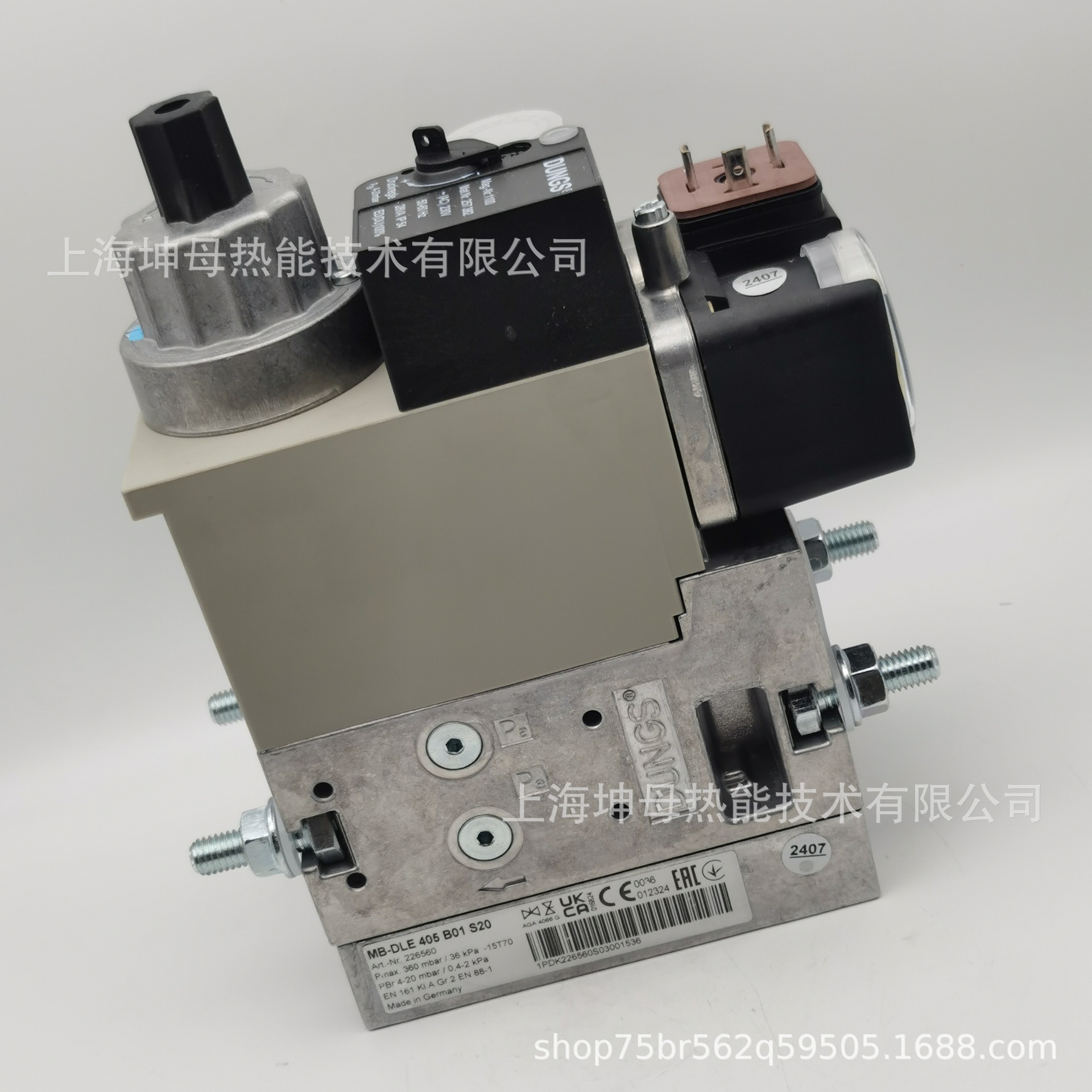 冬斯（DUNGS）电磁阀MB-DLE405B01S20燃气控制阀