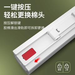 Hand-free sponge mop bucket large fast-soft water-absorbent collodion replacement head lazy mopping artifact one mop mop