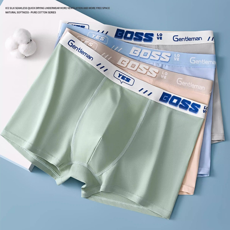 Teenage Development Period Pure Cotton Boys' Underwear, Skin-Friendly and Comfortable Student Boxer Briefs, Big Children's Men's Boxer Briefs Wholesale Teenage Development Period Pure Cotton Boys' Underwear, Skin-Friendly and Comfortable Student Boxer Briefs, Big Children's Men's Boxer Briefs Wholesale