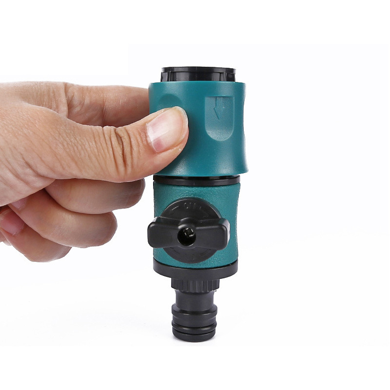 Los fabricantes suministran conector rápido de estilo europeo con conector de manguera de rociadores de jardín conector de pistola de agua