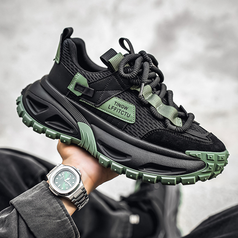 Спортивная обувь, повседневная обувь на платформе, осенняя, тренд сезона, в корейском стиле, оптовые продажи