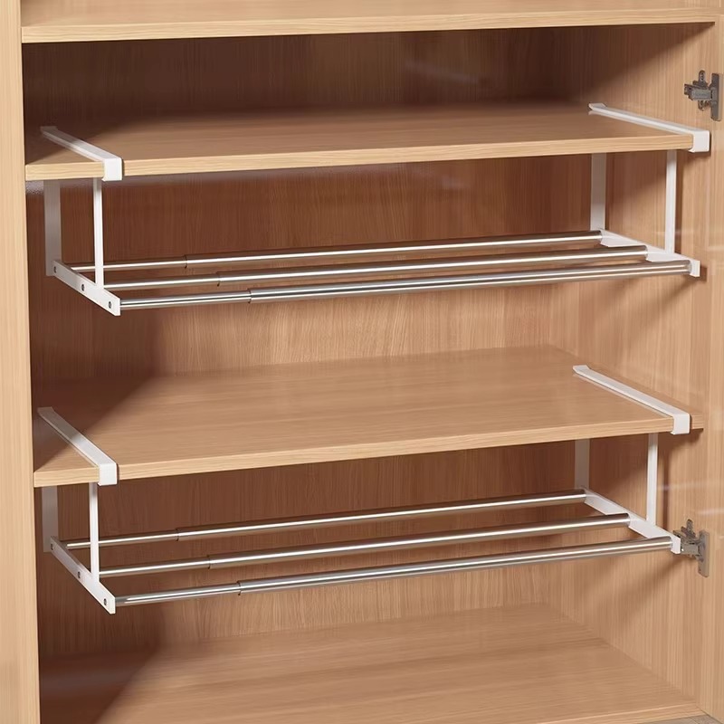 Storage Artifact Space-Saving Shoe Holder Home Door Storage Shoe Rack Retractable Shoe Rack Shoe Cabinet Layered Partition Shoes