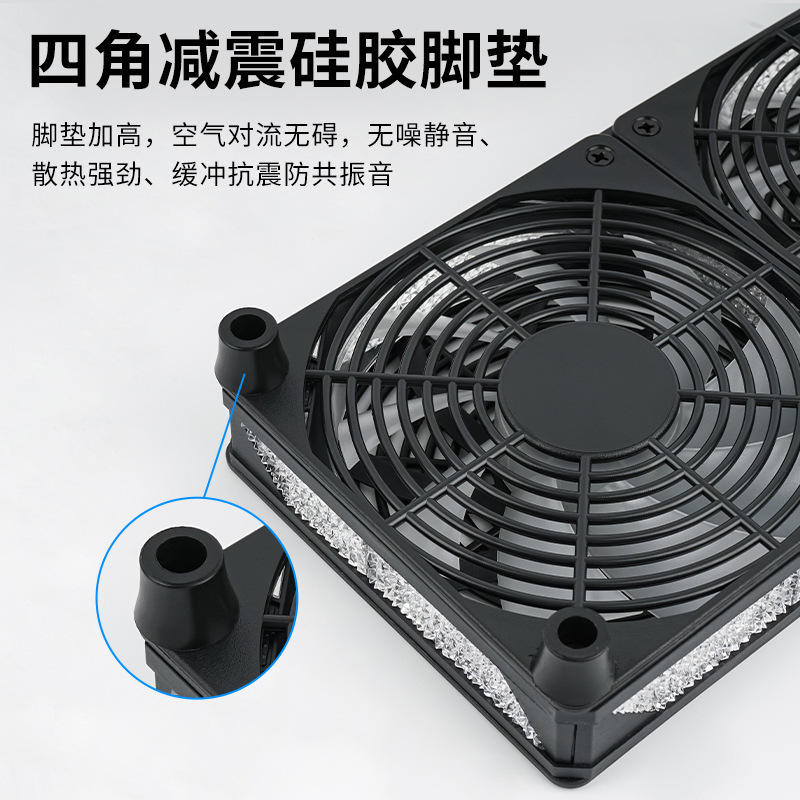カラーランプ静音5v調速dc 12v放熱ファン12cm usb軸流放熱器ルータ放熱ファン|undefined