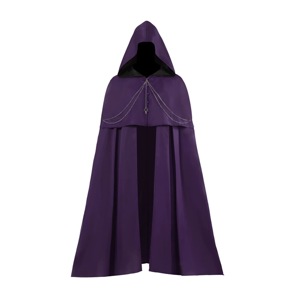 Purple trench coat