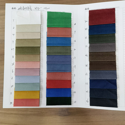 供應高品質28條彈力仿平絨 現貨供應 女裝面料  品質保證