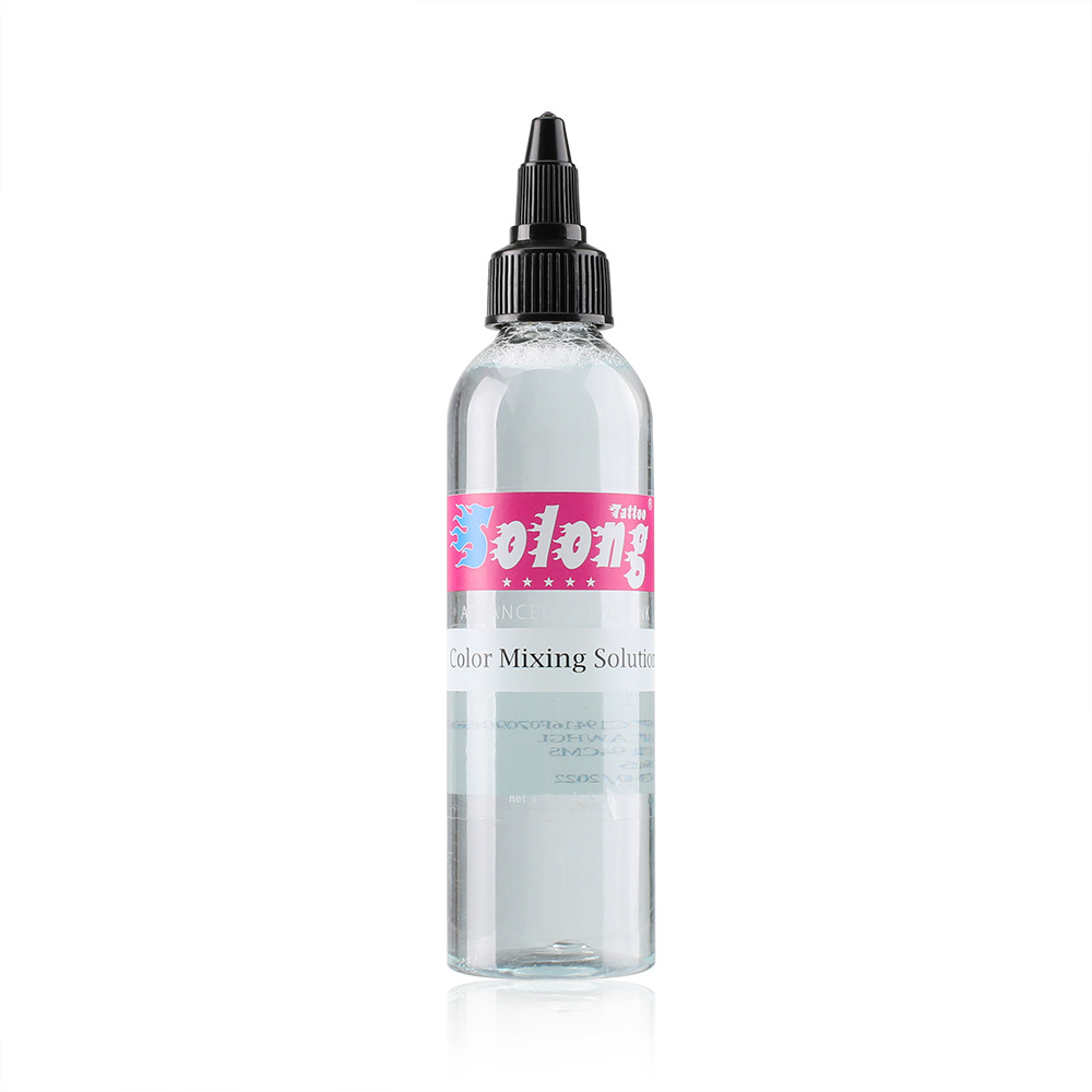 Bordado dragón 120ml dilución de pigmento tatuaje mezcla de pigmentos de color líquido tatuaje tinta dilución herramienta de tatuaje