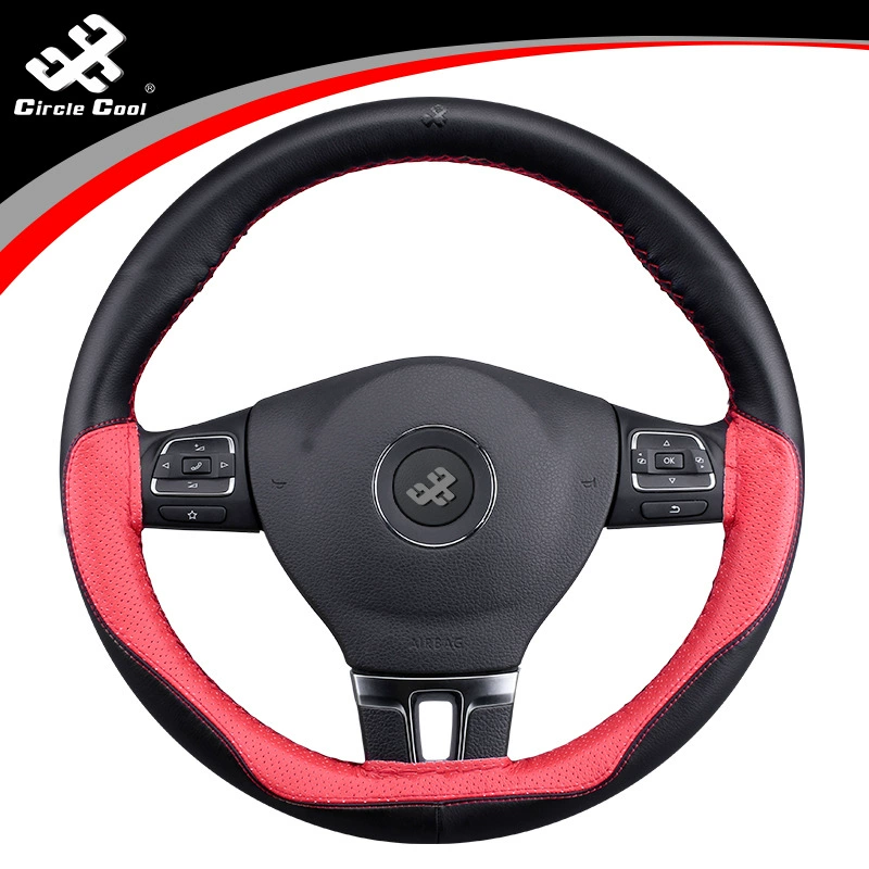 Soku автомобиль универсальный ручной шитье чехол на руль искусственное простое шитье Ручное шитье ручка чехол Красочный динамичный мода прямые продажи