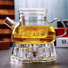家用透明过滤内胆北欧壶泡茶壶可加热玻璃花茶壶咖啡煮水壶泡茶壶