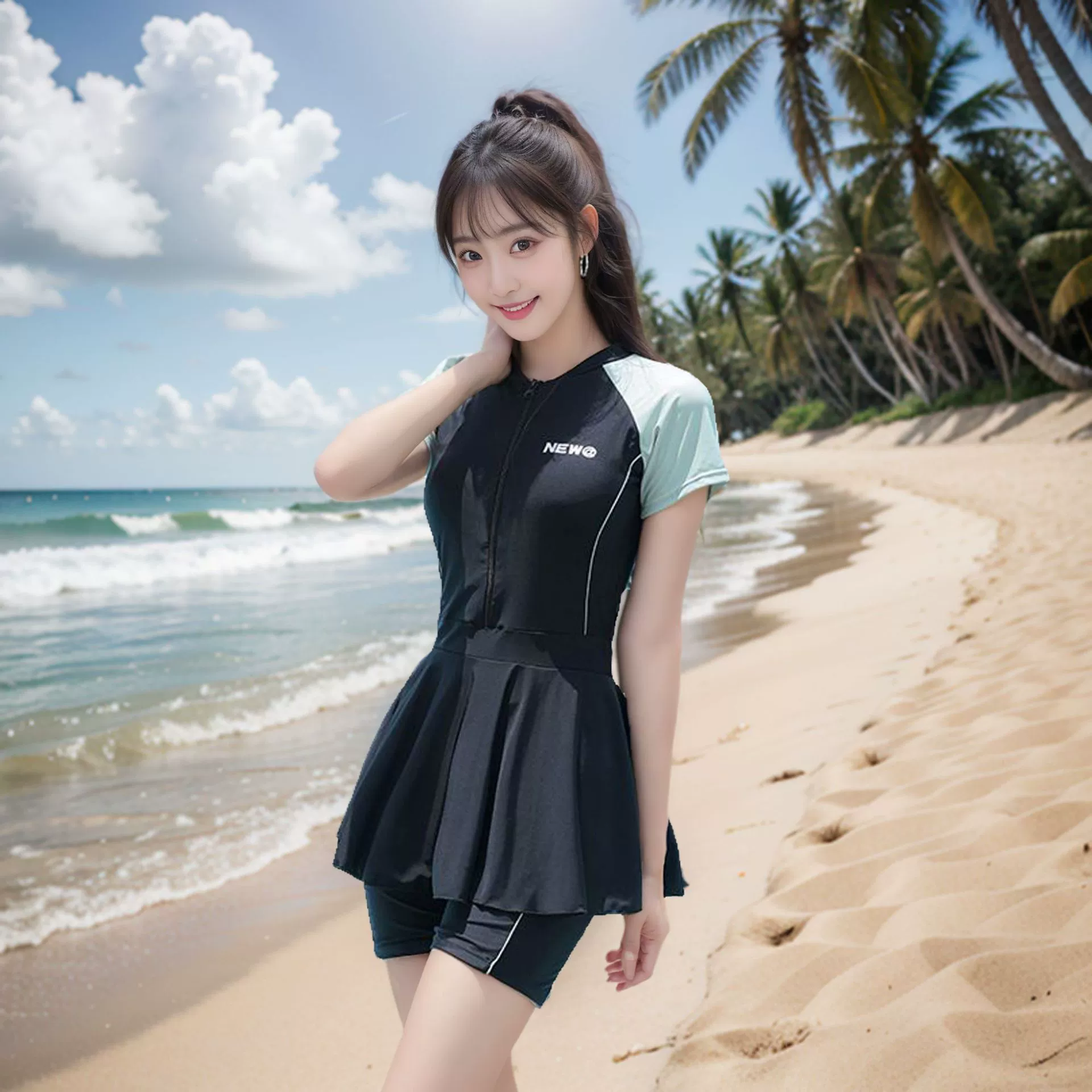 Женский купальник летняя мода корейская версия лоскутного штифта