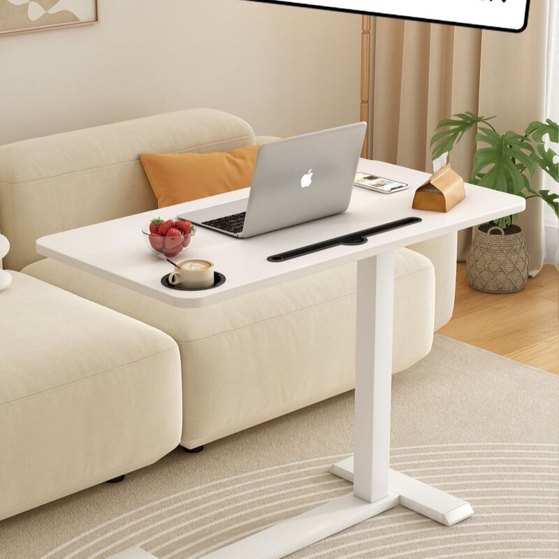 Sofa side table, adjustable height desk, home office desk, simple table for small spaces, student writing desk, movable computer table Sofa side table, adjustable height desk, home office desk, simple table for small spaces, student writing desk, movable computer table