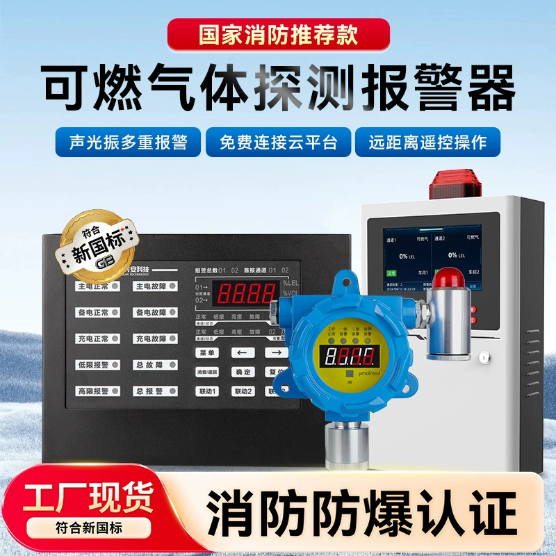 Промышленная Взрывозащищенная реклама комнаты краски сжиженного газа краски детектора концентрации сигнала тревоги обнаружения горючего газа