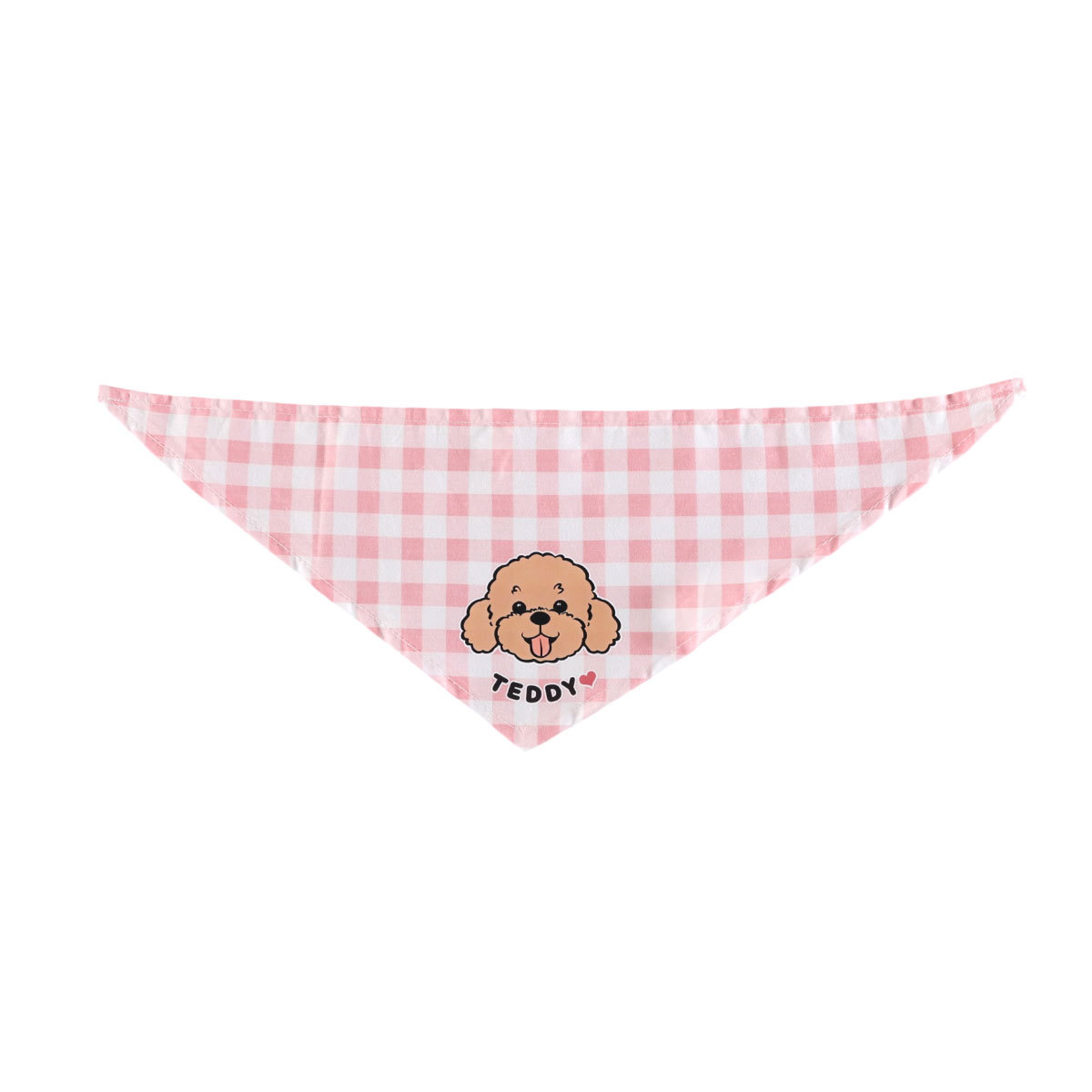 Fábrica de Danyuanzi para mascotas toallas triangulares toallas de saliva de algodón cuadrilátero dibujo caliente Teddy Bears Fata Fight Baodle