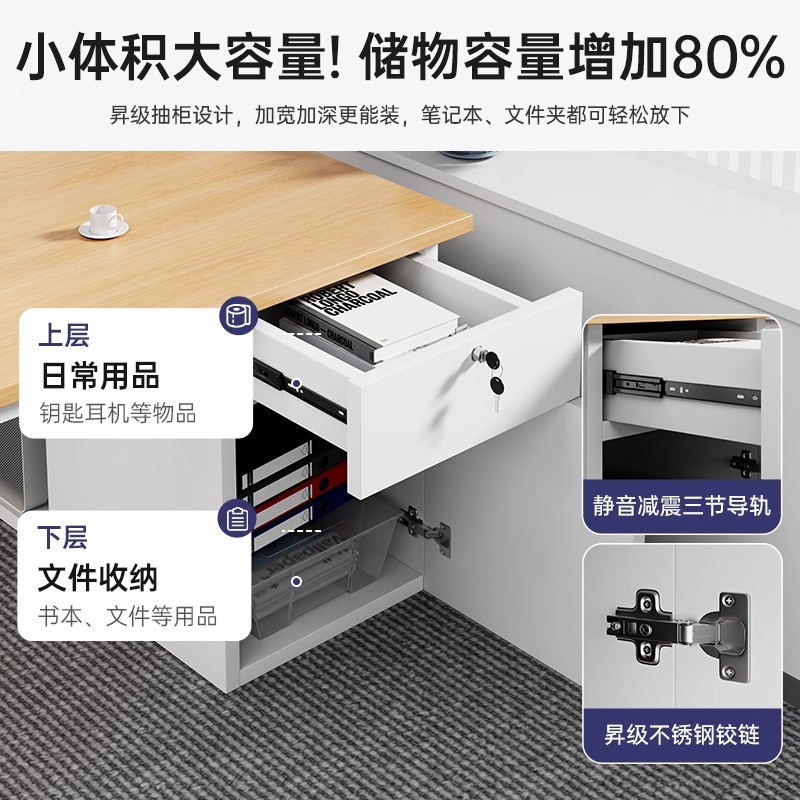 Mesa de oficina de personal simple mesa de oficina moderna mesa de personal combinación de mesa y silla simple mesa de computadora