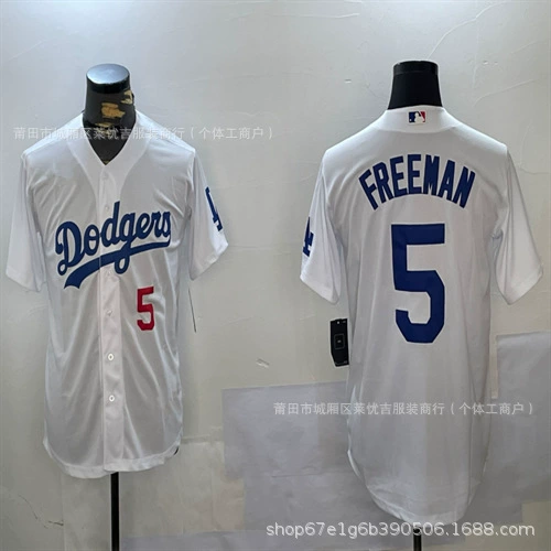 Детская одежда Dodger детский бейсбол uniform № 17 OHTANI нашитый джерси Ohtani Shohei 5# 50# джерси
