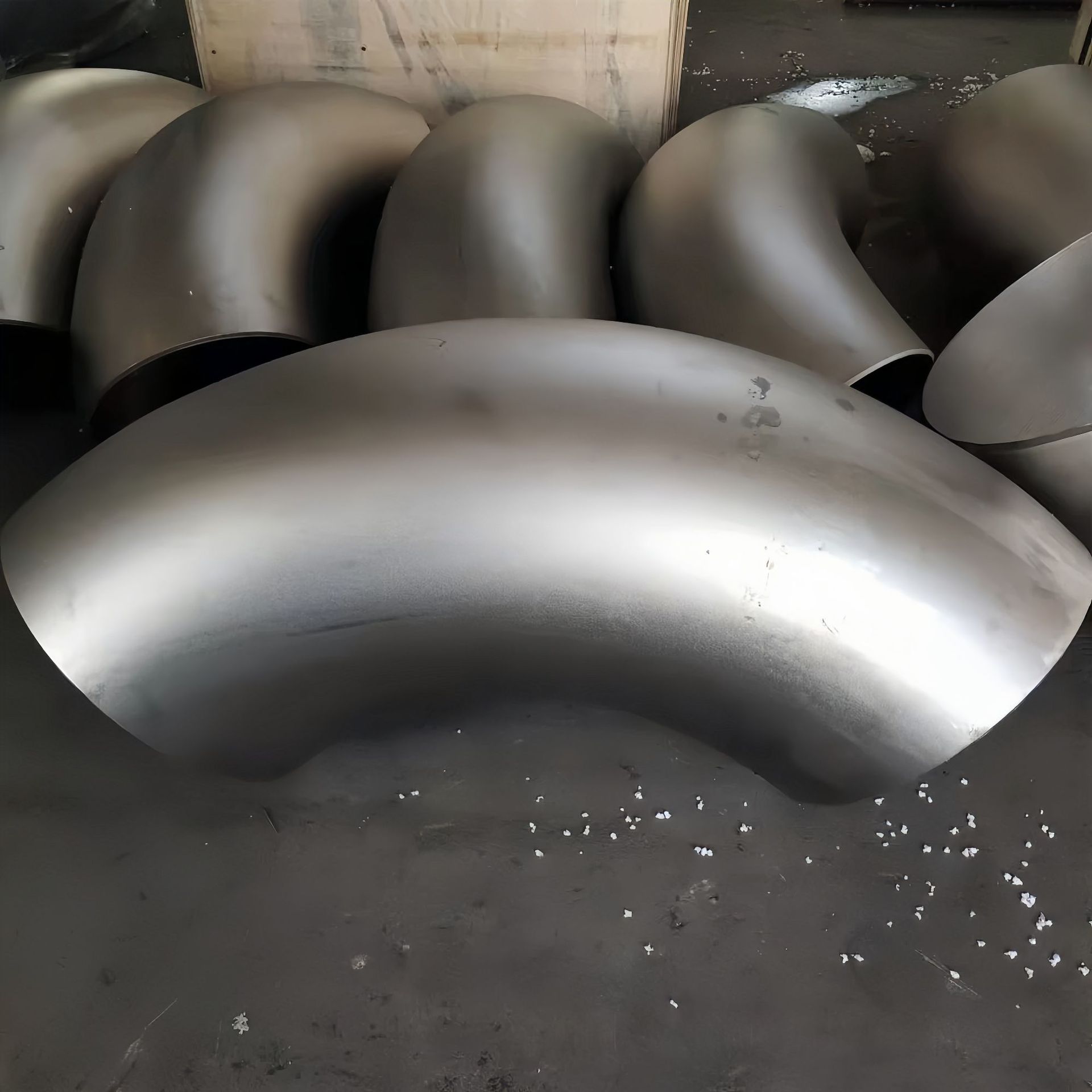 不锈钢弯头高压焊接工业冲压亮光焊304管件316弯管