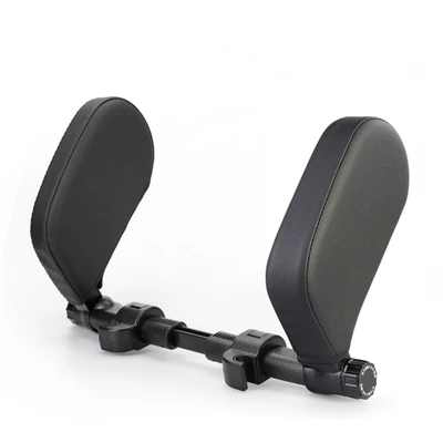New Car Sleeping Pillow Side Pillow Kidsren's Sleep Creative Installation Adjustable Pvc Leather Travel Neck Pillow Pillow (Headrest) - 30pvc-athens-black-small