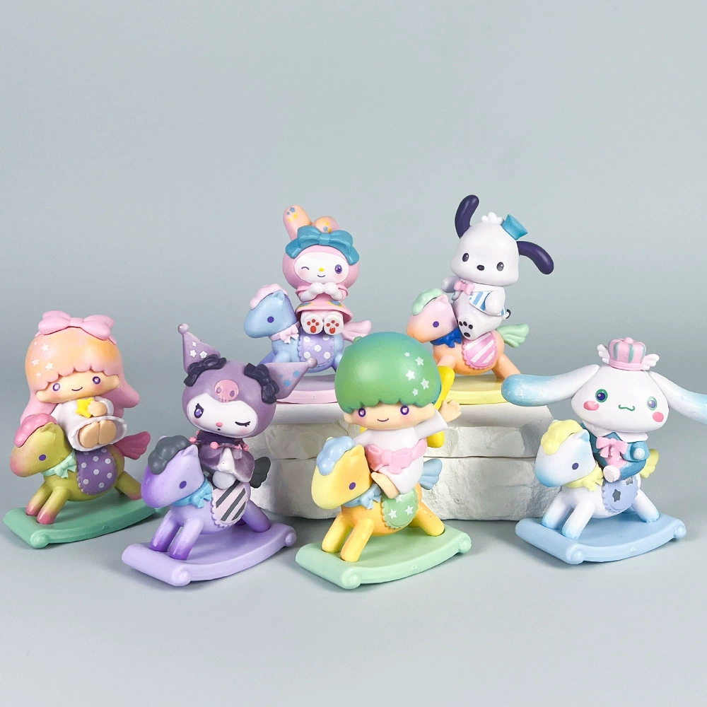 Cuolomi Blind Box Sanrio Dream Trojan Meliti Подарок на день рождения Милая девушка Сердце Модель Slap Play