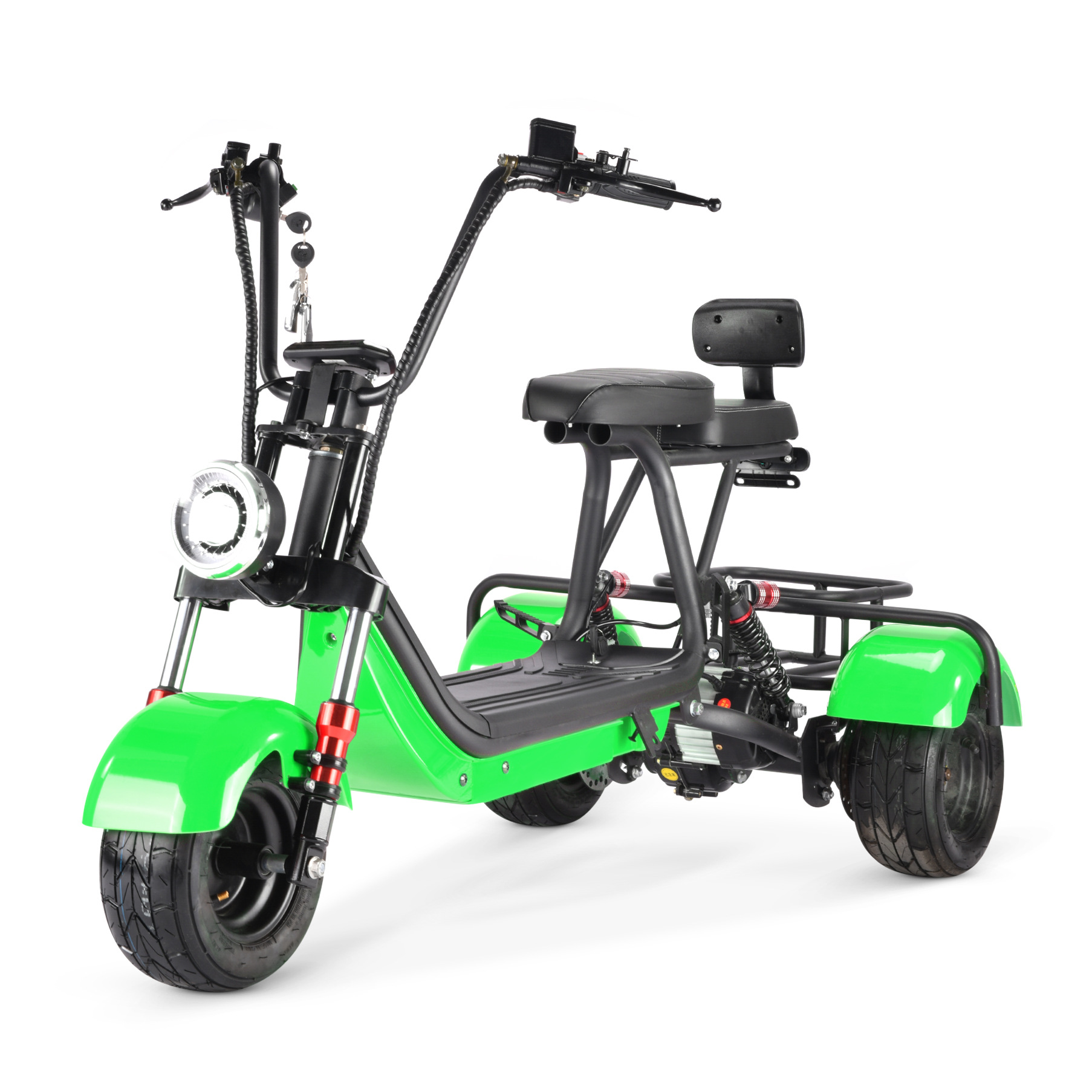 Eec Dot Adult Scooter Three-Wheeled Motorcycle Harley Electric Vehicle Mini-5 Cross-Border Overseas Warehouse Direct Delivery