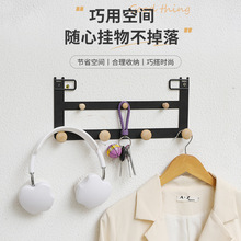 北欧门后挂衣架粘钩多功能门背式衣帽钩无痕免钉浴室畅笼排钩