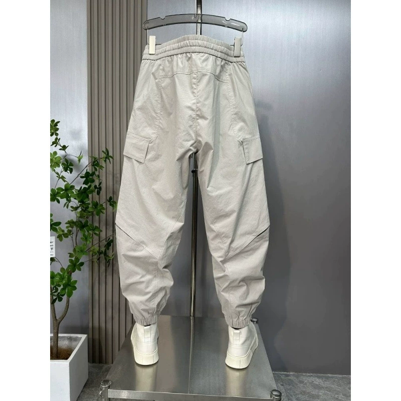 Men's warm three dimensional trousers, American style, loose fit