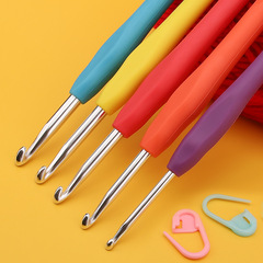 WBZ7 Crochet Hook Set Complete Set of Crochet Loom Tool Kit Knit Yarn Coarse Knit Sweater Scarf DIY
