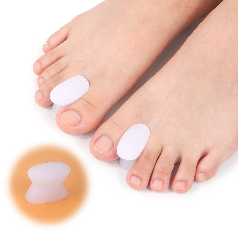 Щипки сепаратор большой палец переворачивает пальцы ног ортез мягкий анти-абразиватель пальцев ног