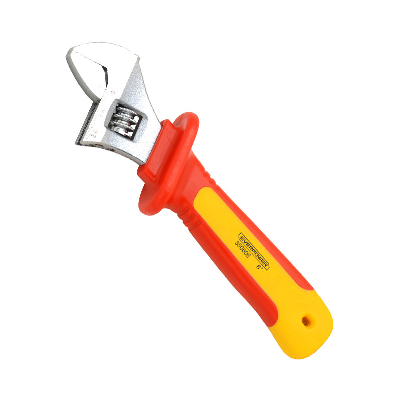 艾威博尔 双色柄VDE绝缘活动扳手 350606