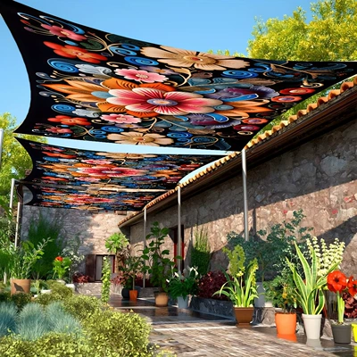 Avtomobil yan çətirləri, Cross-border outdoor sunshade fabric for - sunshade-sail-10-185-240cm