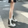 新款中筒休闲韩版女靴