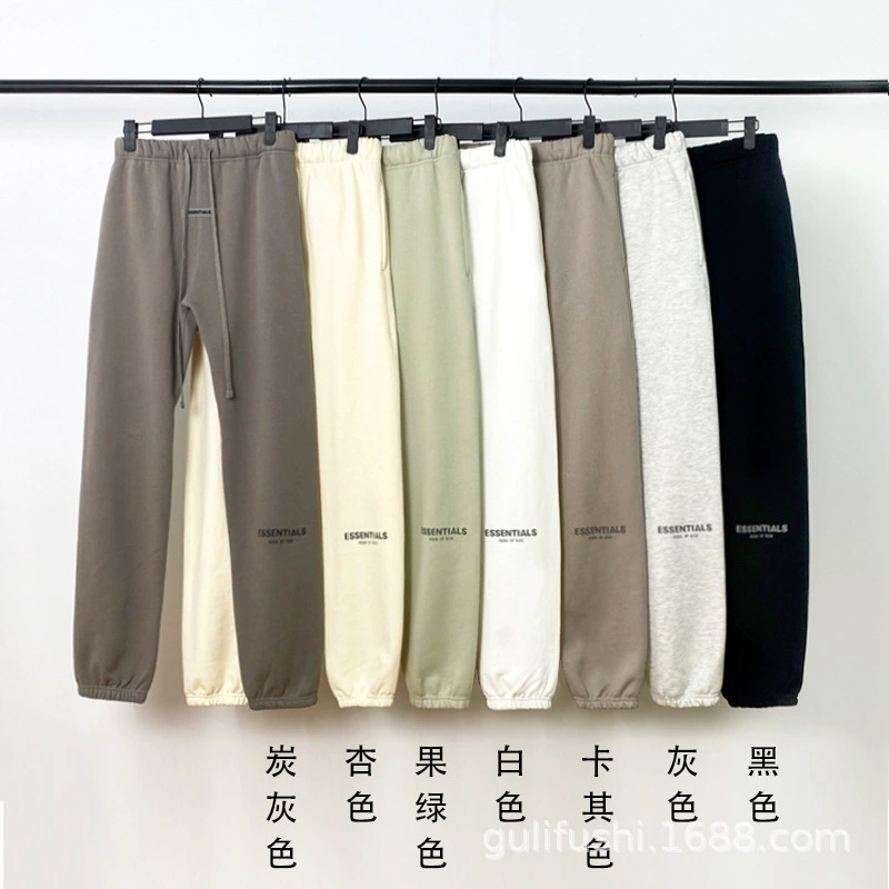 FOG новые мужские и женские двухпроводные ESSENTIALS осенние и зимние хлопковые брюки спортивные и повседневные брюки