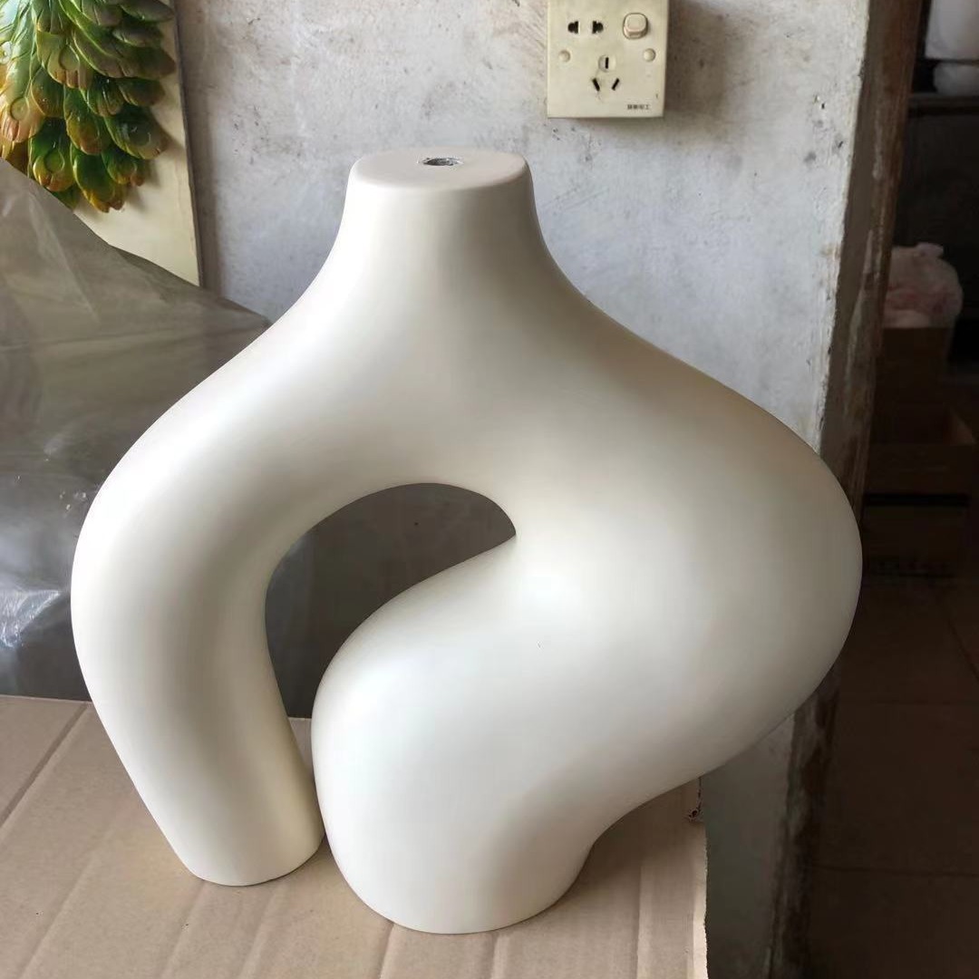 Diseño artístico de sala de diseño de sala de estar de resina china modelo de diseño creativo de tela de escritorio lámpara cabeza de cama