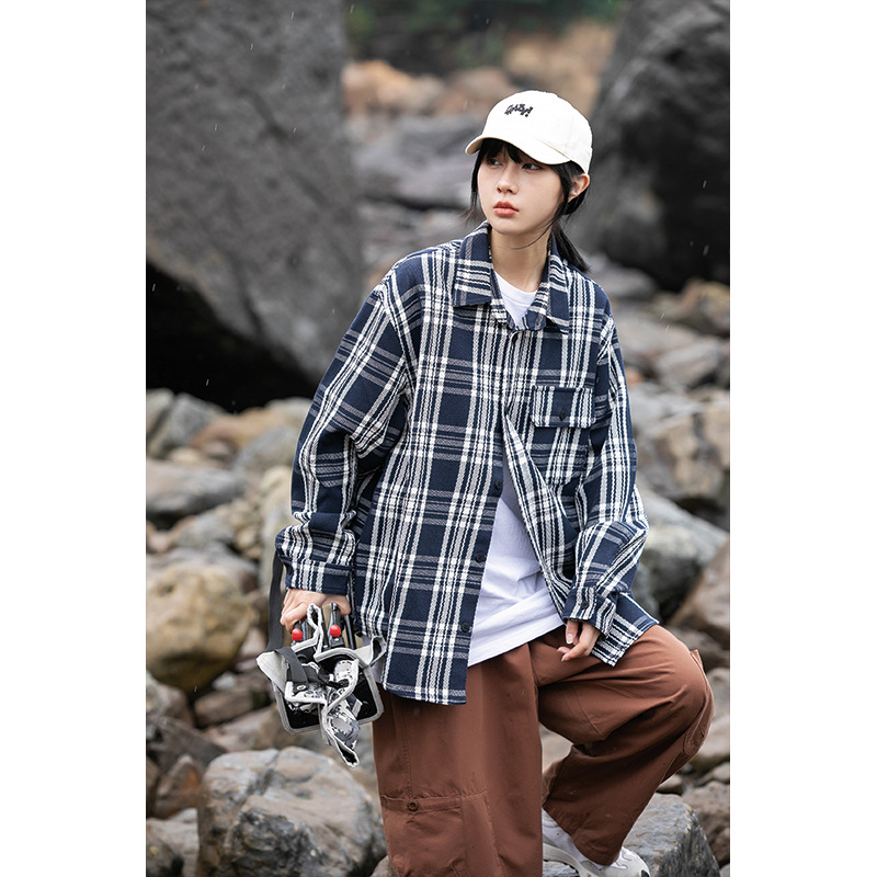 Autumn retro brand shirt