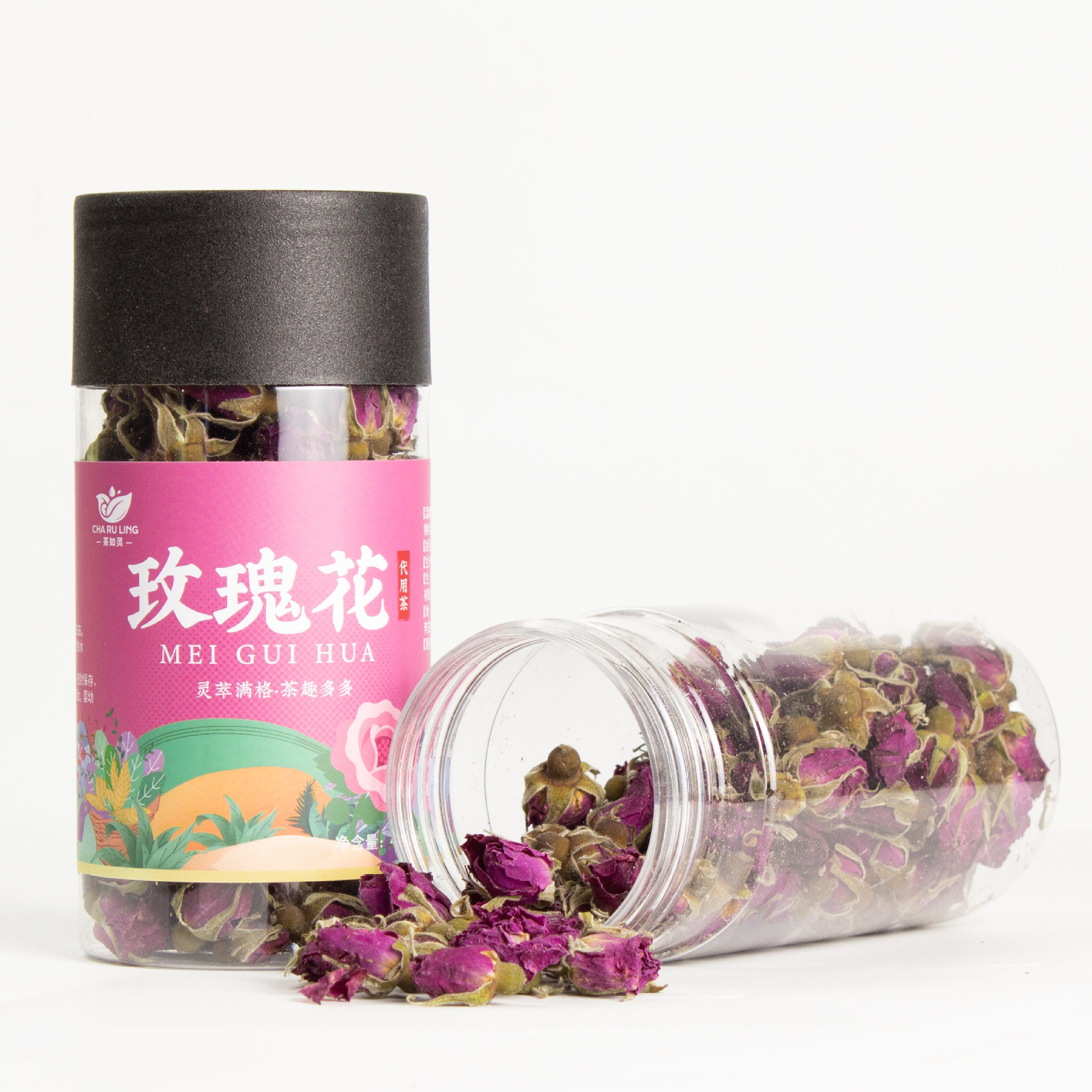 Dandelion Flower Tea Loose Herbal Tea 70g Bottle Sugar Free Daily Brew in use