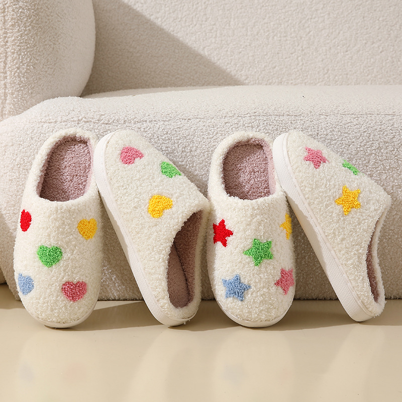 Comfortable winter keep warm men's slippers for men and women…