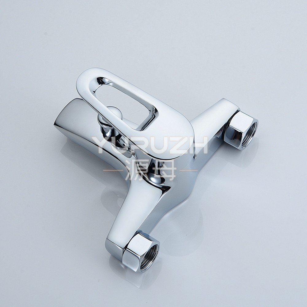 All-copper shower faucet, hot and cold water mixing valve, shower head, bathtub faucet, integrated bathroom mixing valve, high-end bathroom Application Scenario
