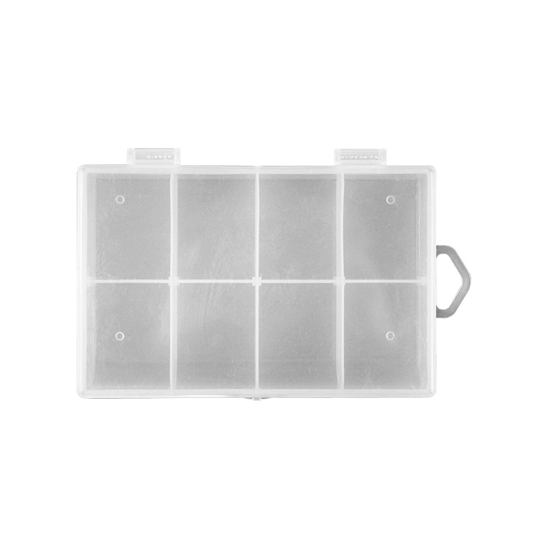 Accesorios para equipos de pesca transparente luya cebo caja de plástico caja de almacenamiento de doble capa imitación cebo falso cebo caja de fábrica al por mayor