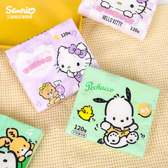 Sanrio handkerchief paper original wood pulp portable wettable super tough paper towel small pack facial tissue napkin tissue paper wholesale