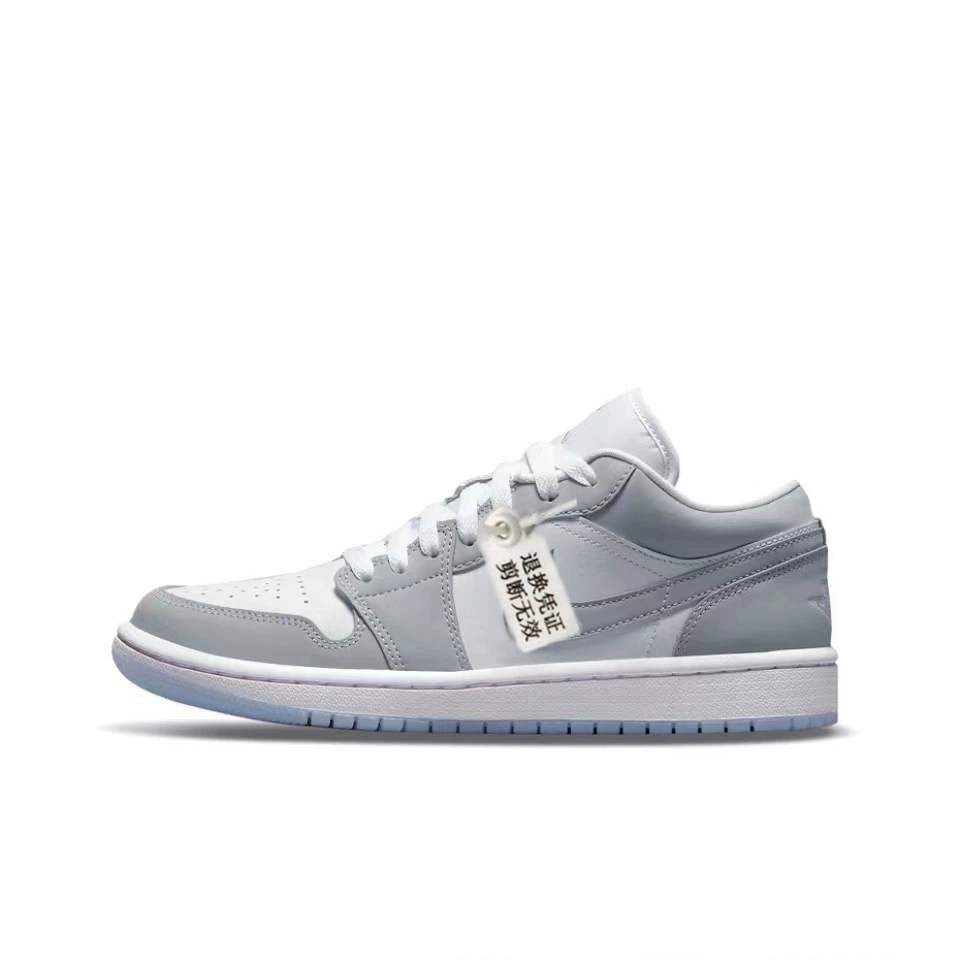 Air Jordan 1, низкие баскетбольные нескользящие универсальные кроссовки для мужчин и женщин для отдыха