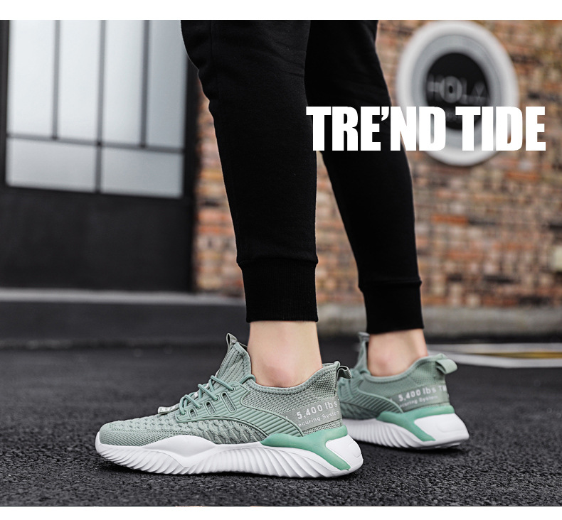 Herren Wanderschuhe Tennisschuhe Sportschuhe Sneakers Synthetisches Mesh Atmungsaktiv Leichtes Strapazierfähiges Schuhwerk_voghion.com